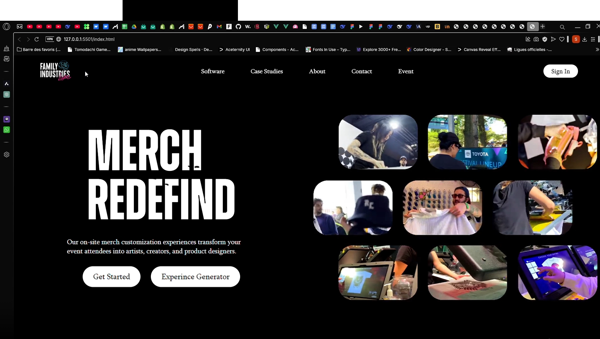 Création d’un site web interactif avec JavaScript et GSAP