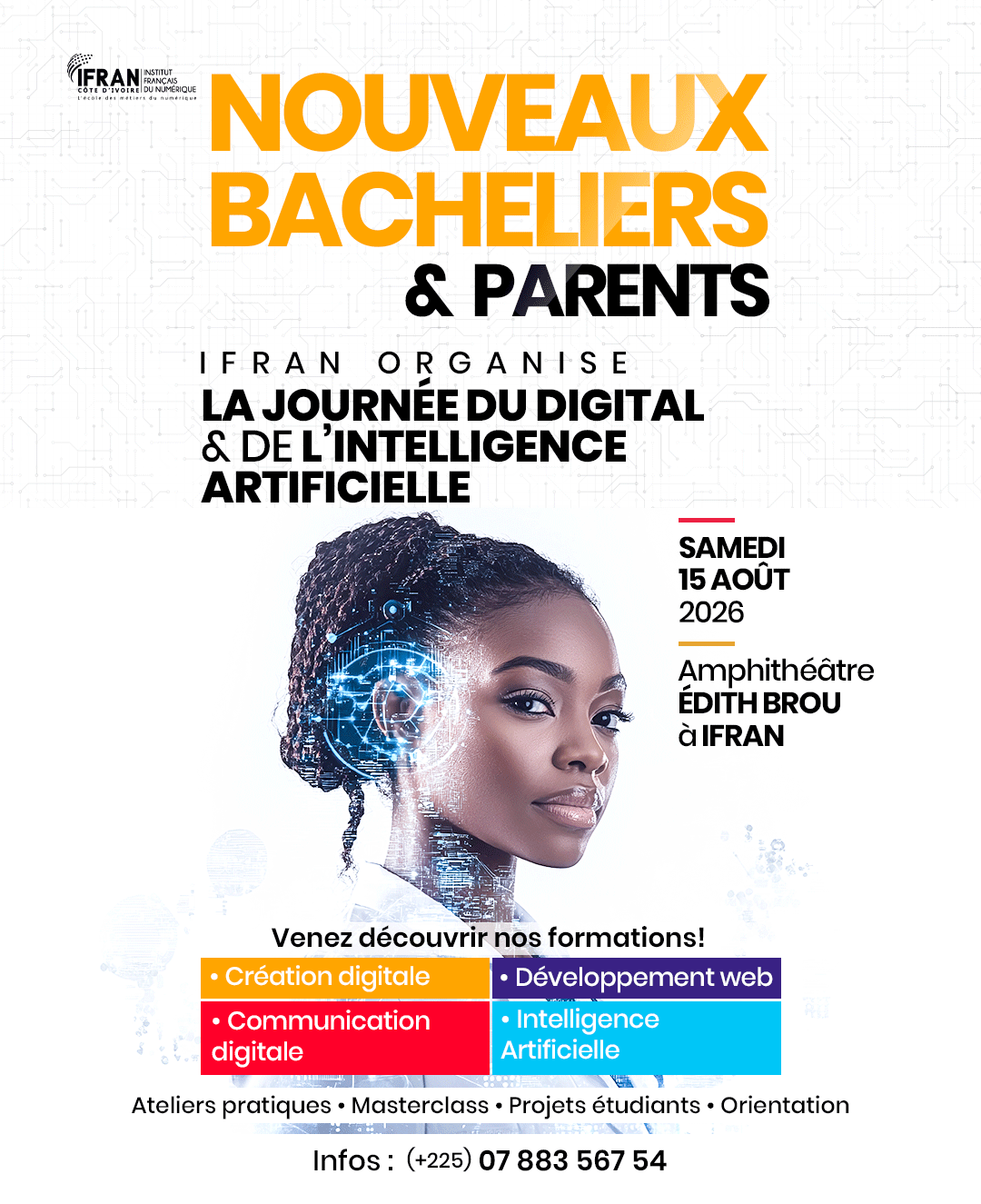IFRAN organise la Journée du digital et de l’intelligence artificielle